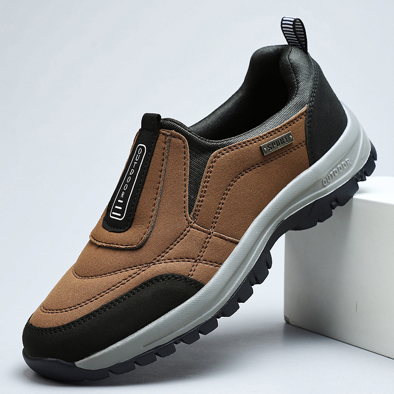 Men'S Shoes Hey Dude - 새로운 가죽 남성 로퍼 럭셔리 남성