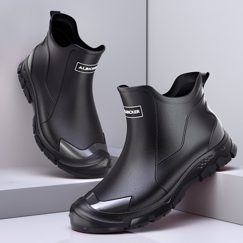 Men'S Shoes Water Resistant - 남성용 짧은 장화 도시용 워터 부츠