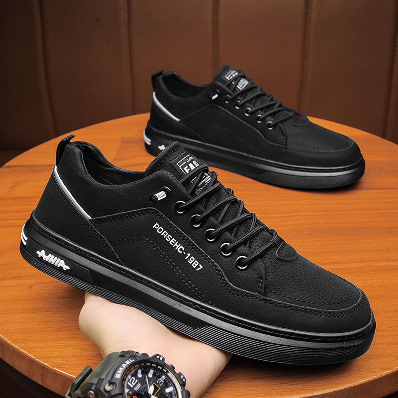 Men'S Shoes Hey Dude - 2026년 신상 남성용 부드러운 가죽 화이트