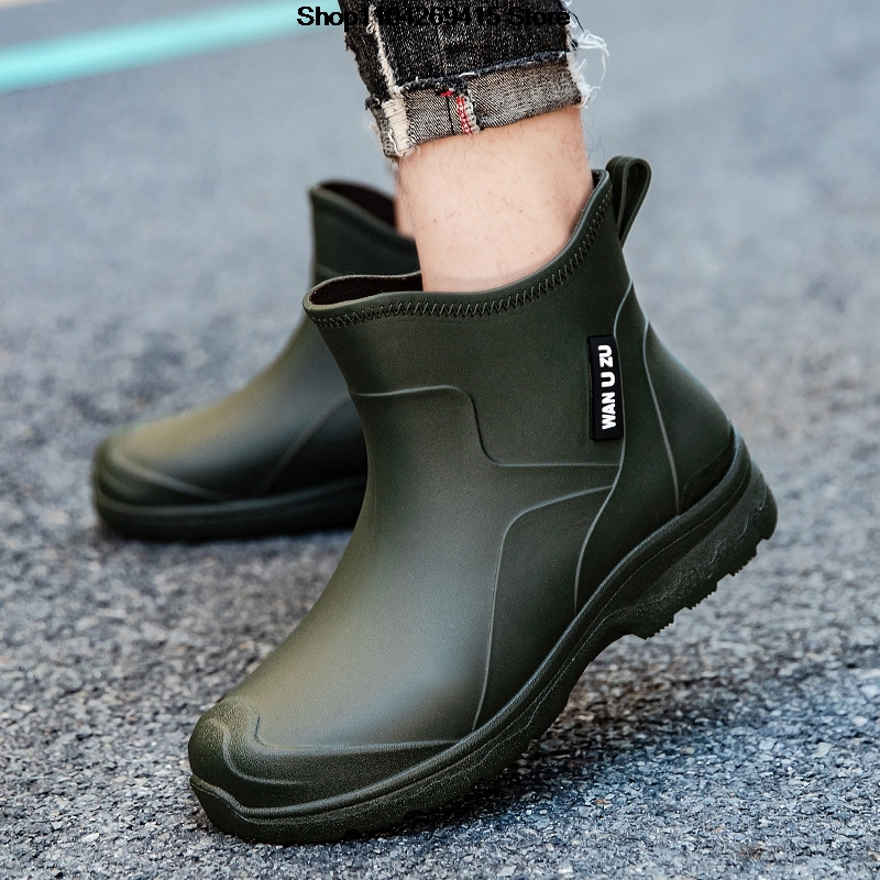 Men'S Shoes Water Resistant - 새로운 남성용 방수 미끄럼 방지 장화