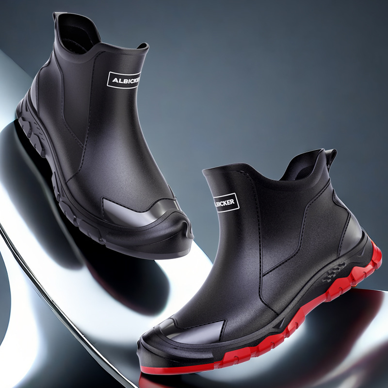 남성용 짧은 장화 도시용 워터 부츠 미끄럼 방지 내마모 - Men'S Shoes Water Resistant 리뷰 및 가격