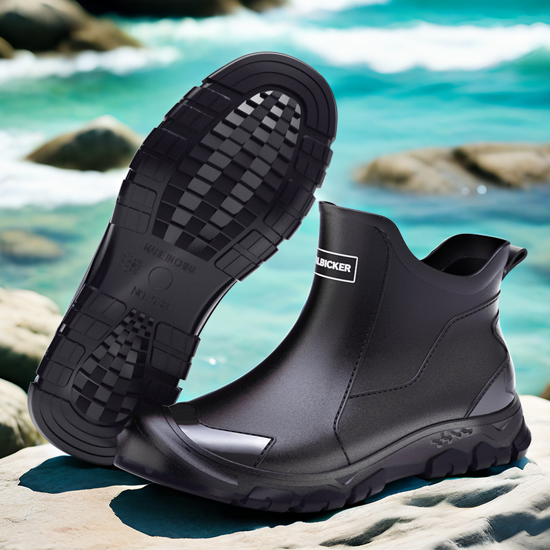 남성용 짧은 장화 도시용 워터 부츠 미끄럼 방지 내마모 - Men'S Shoes Water Resistant 리뷰 및 가격