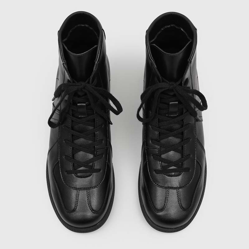 남성용 클래식 스플라이스 하이탑 캐주얼 부츠, 부드러운 - Men'S Shoes Increase Height 리뷰 및 가격
