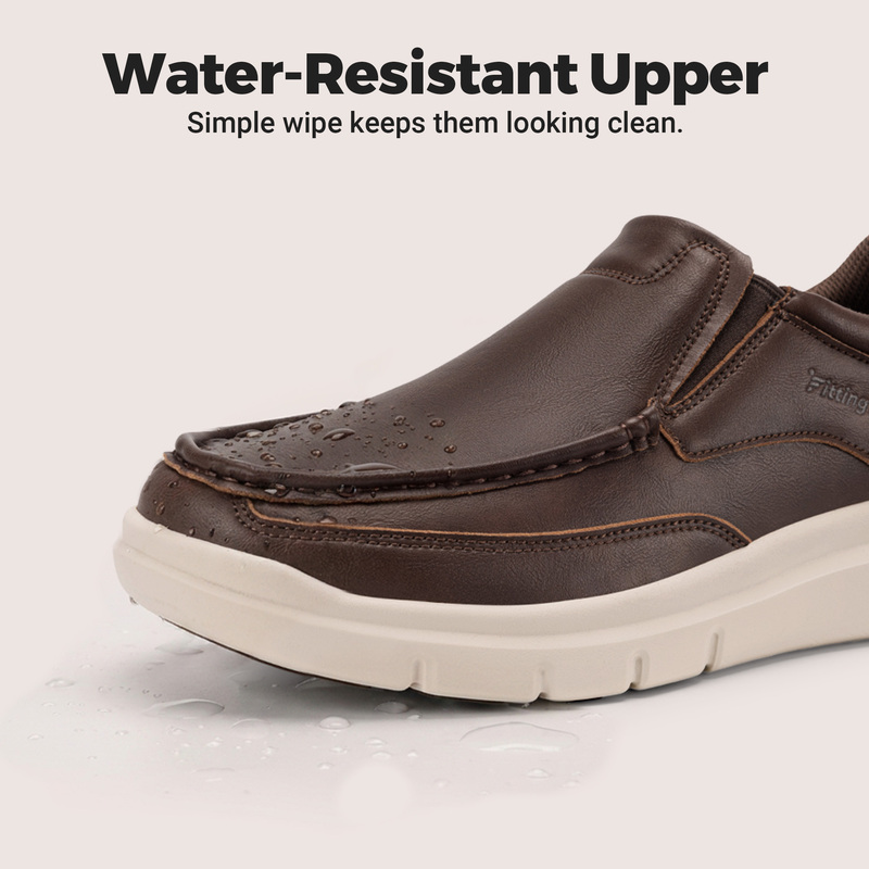 핏팅턴 남성용 슬립온 드레스 슈즈, 발볼이 넓은 디자인 - Men'S Shoes Water Resistant 리뷰 및 가격
