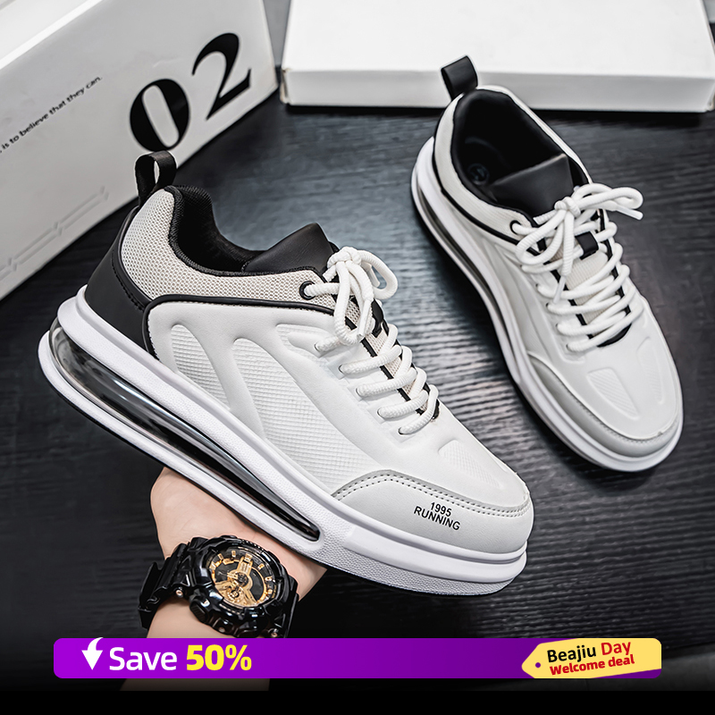 에어 쿠션 남성 스포츠 운동화 캐주얼 통기성 경량 여성 - Men'S Shoes Water Resistant 리뷰 및 가격