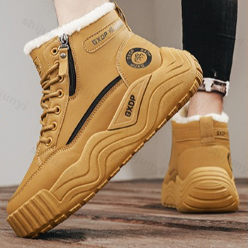 대형 사이즈 남성용 스노우 부츠 2025 겨울 신상 플 - Men'S Shoes Increase Height 리뷰 및 가격