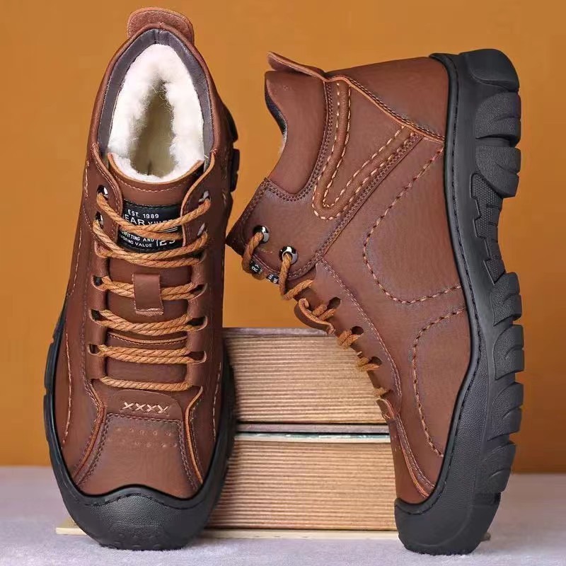 남성 부츠 레이스업 앵클 부츠 신상 겨울 플러시 남성  - Men'S Shoes Hoka Sale 리뷰 및 가격