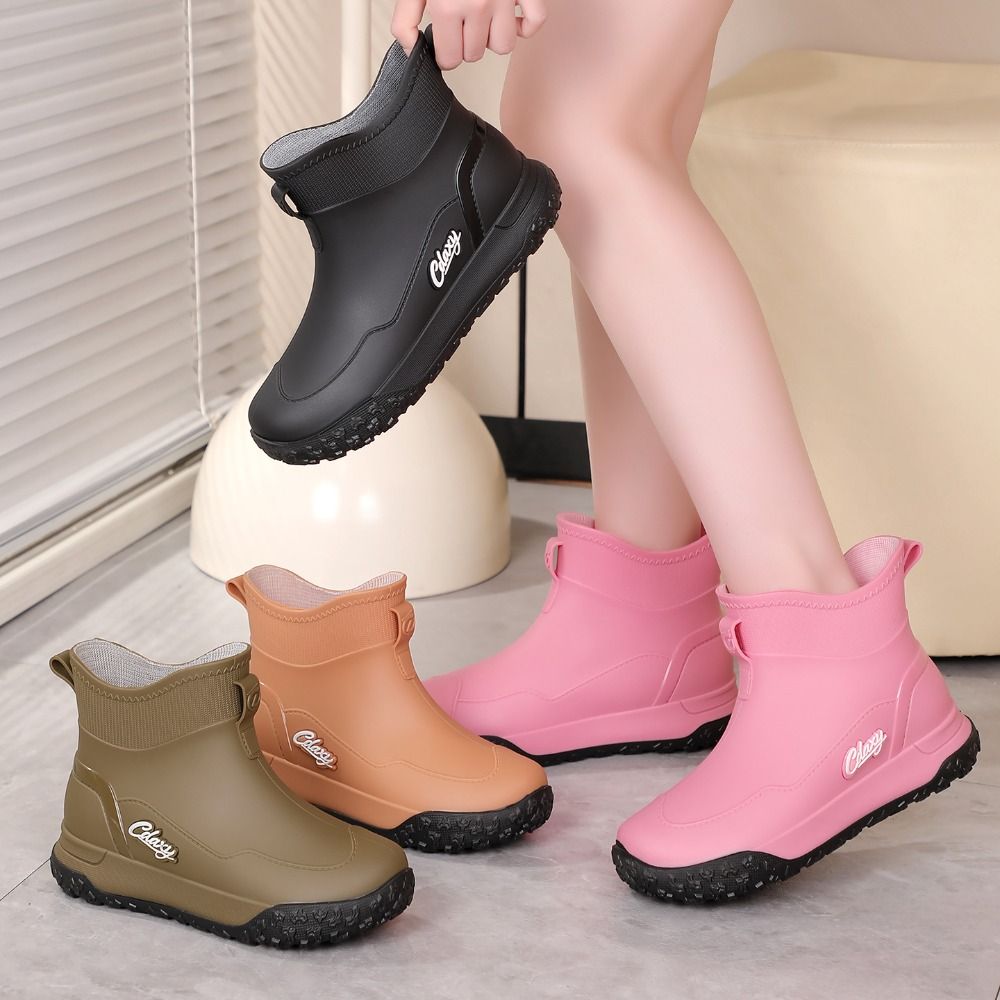 두꺼운 소재로 제작되어 방수 기능이 뛰어난 짧은 레인부 - Men'S Shoes Water Resistant 리뷰 및 가격
