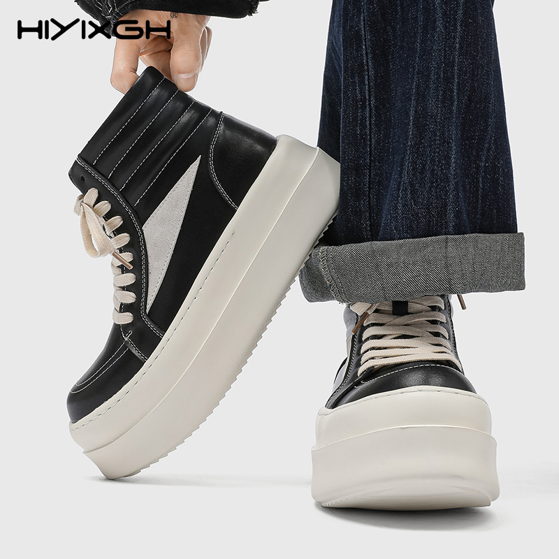 청키 부츠 남성 키높이 부츠 신발 키높이 6cm 남성  - Men'S Shoes Increase Height 리뷰 및 가격