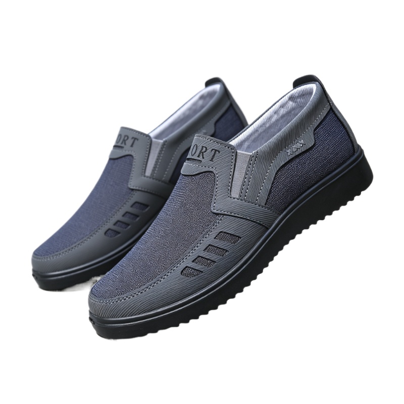남성용 슬립온 캔버스 로퍼 통기성 편안한 플랫 슈즈 미 - Men'S Shoes Hoka Sale 리뷰 및 가격